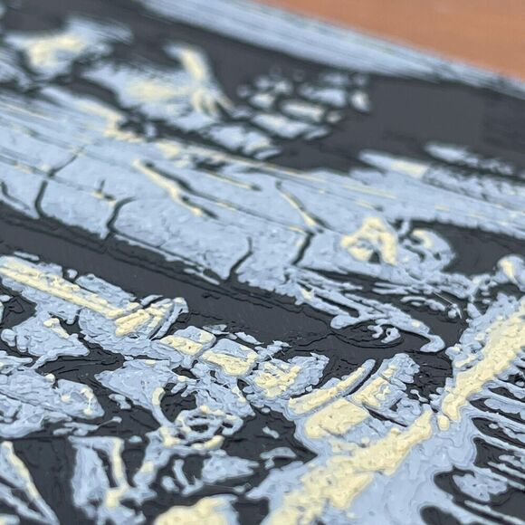 Scary Girl Wall Art, Creepy Girl Art, Creepy Girl Red Heart - Picture 6 of 10